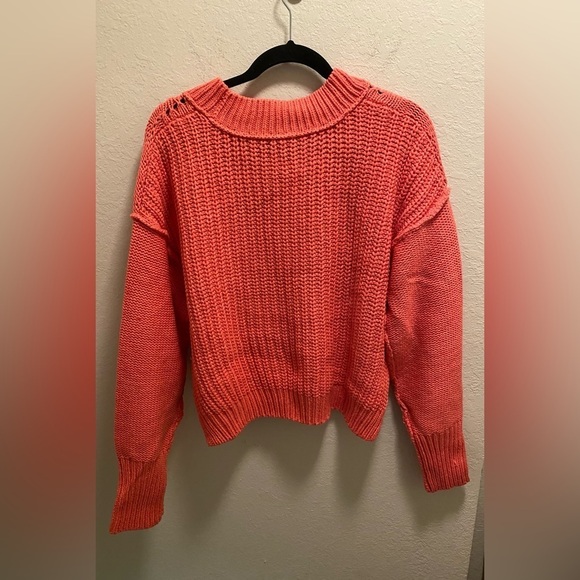 Free People Bell Song Pullover Sweater in Lyra Reef. NWT - Picture 4 of 7